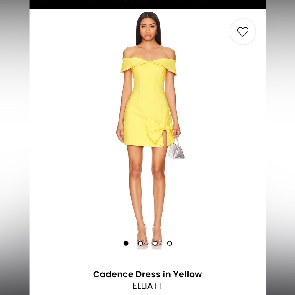 Revolve ELLIATT Cadence off the shoulder dress